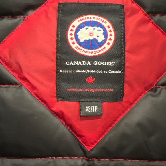 Red Canada Goose Puffer - Picture 2 of 5